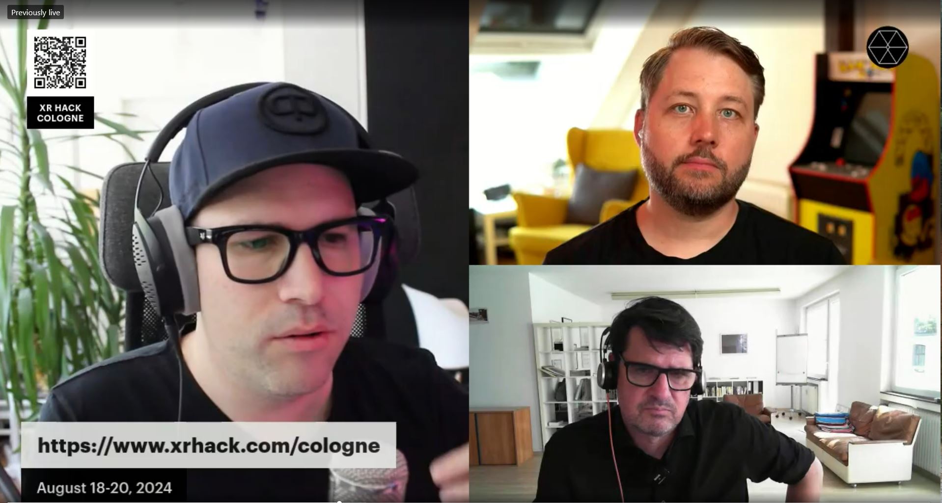 EDFVR Talk: COLOGNE XR HACK: Mit Christian und Thomas