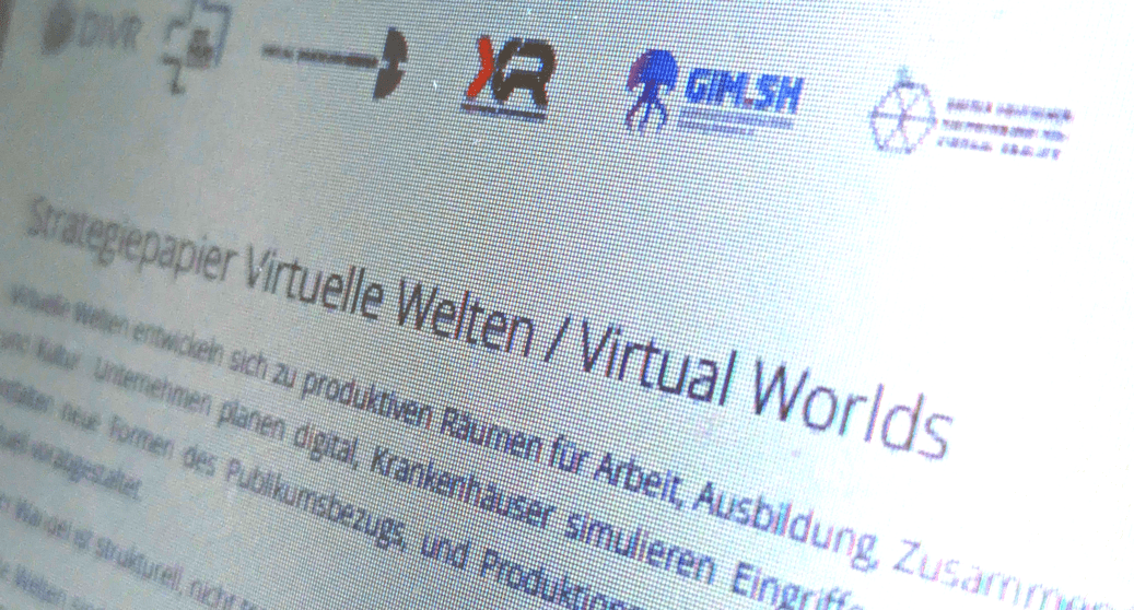 Gemeinsames Strategiepapier zu Virtuellen Welten/ Virtual World